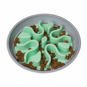Outward Hound Fun Feeder Wobble Slo Bowl Dog Bowl Mint