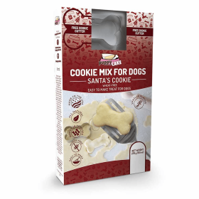 Puppy Cake Santa's Cookie Mix and Cookie Cutter (wheat free)