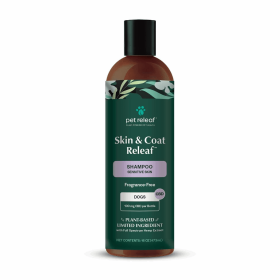 Pet Releaf Skin and Coat Releaf Shampoo Sensitive Skin 100 MG CBD