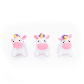 ZippyPaws Miniz Unicorns 3pk