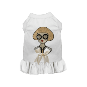 Ms.Vogue (Color: White, size: small)