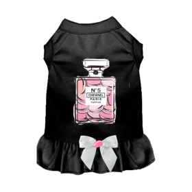 My Favorite Treats Dog Dress (Color: Black, size: X Large)