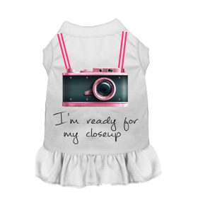 Ready For My Closeup (Color: White, size: X Large)