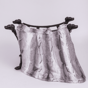 Cashmere Dog Blanket (Color: Angora, size: small)